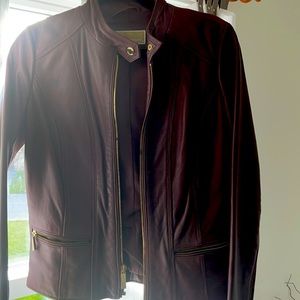 Michael Kors Moto Leather